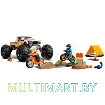 Конструктор LEGO City 60387 Внедорожные приключения 4x4 картинка 4